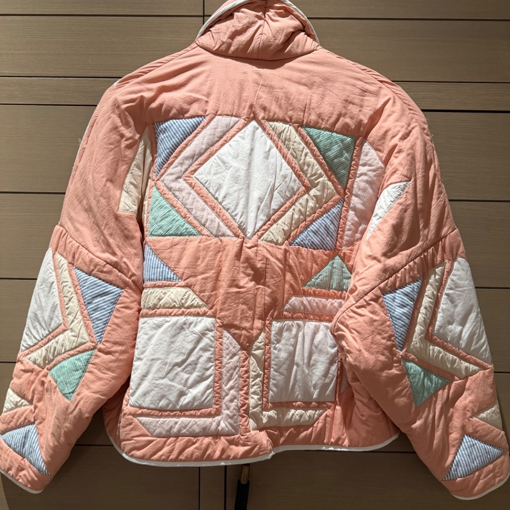 V. De. Vinster Patchwork Quilted Jacket - image 4